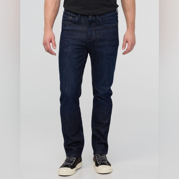 DU/ER Performance Denim Slim Straight - Nightshade Blue Size 32 Waist - Picture 3 of 6